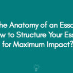 The Anatomy of an Essay How to Structure Your Essay for Maximum Impact