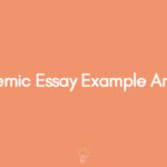 Academic Essay Example And Tips
