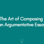 The Art of Composing an Argumentative Essay | Example and Element