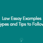Law Essay Examples Types and Tips to Follow