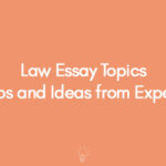 Law Essay Topics Tips and Ideas from Expert
